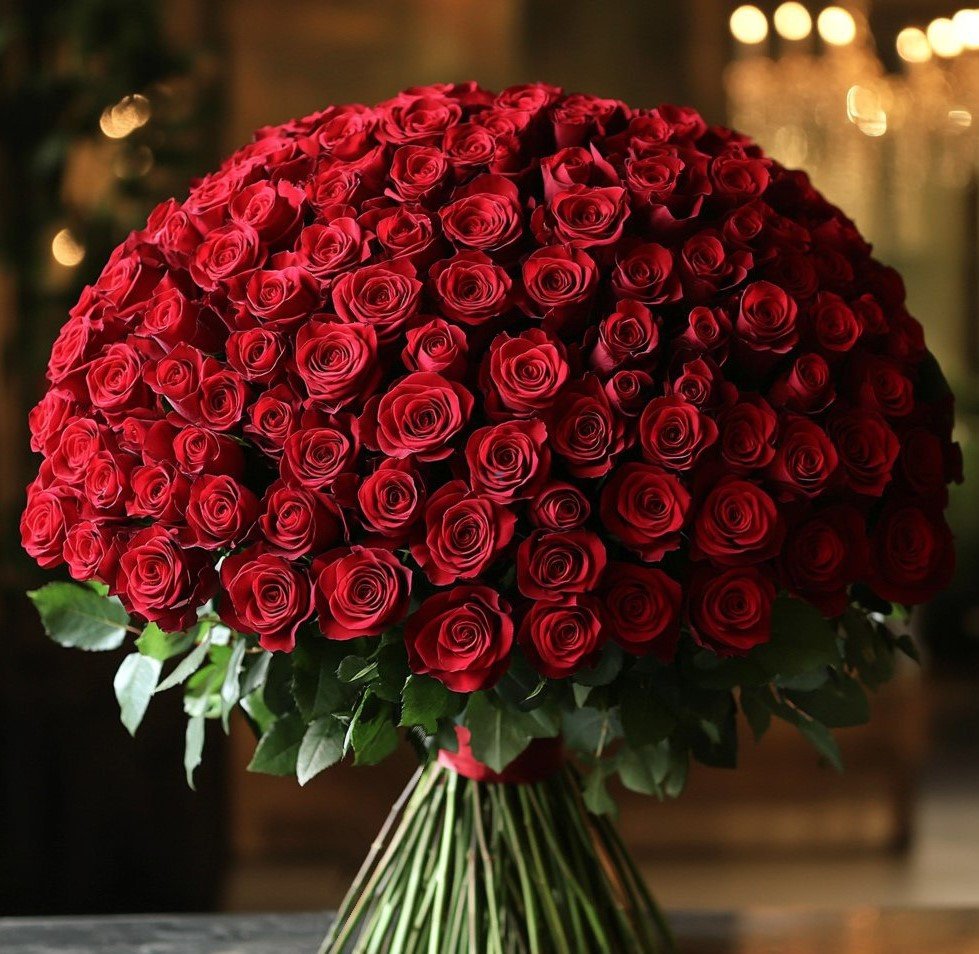 Букет 151 красная роза Букет роз 151 красная роза